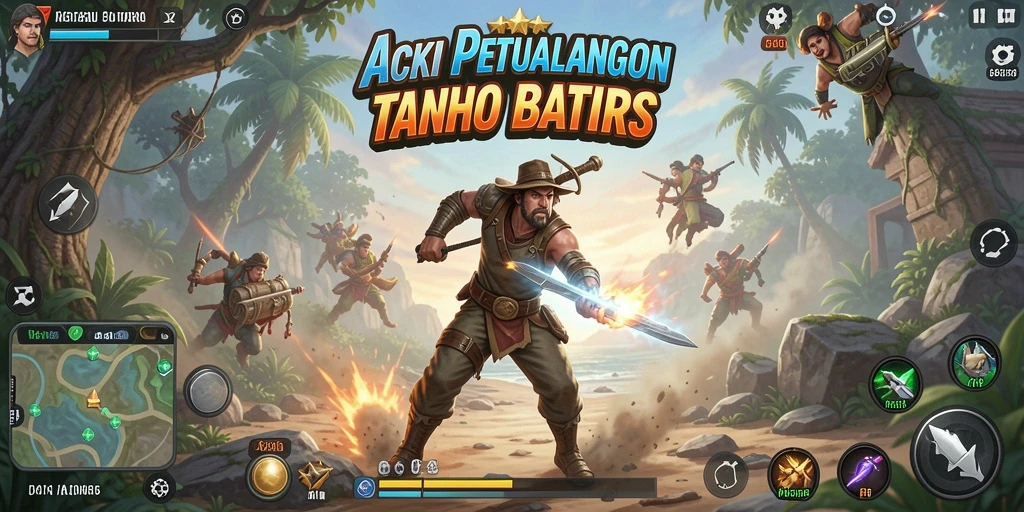 Tangkapan layar dari gameplay seru 3446 yang penuh aksi.