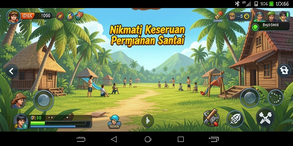 Tampilan gameplay IDX66 yang menarik dan penuh warna.