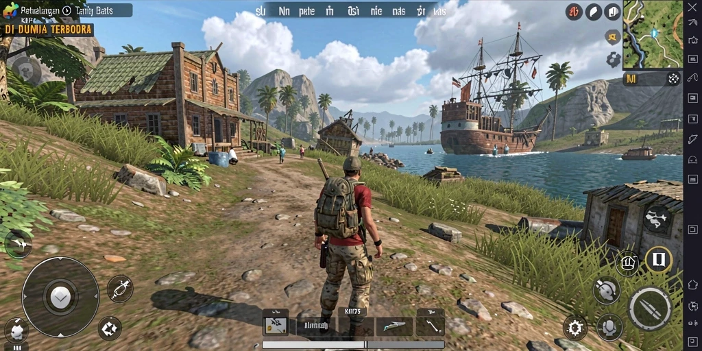 Gameplay seru di dunia terbuka penuh petualangan dan eksplorasi.