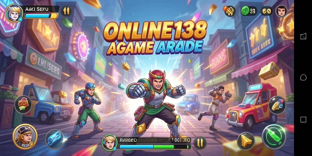 Screenshot gameplay <strong>ONLINE138</strong> yang menampilkan aksi seru dan tantangan menarik.
