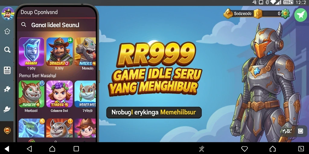 Tampilan gameplay RR999 yang menarik dalam kategori Idle.