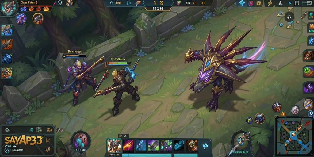 Tampilan gameplay SAYAP33 yang seru dan kompetitif.