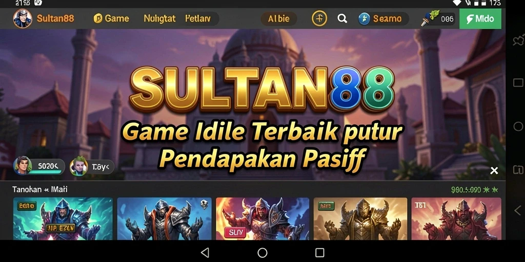 Screenshot gameplay SULTAN88 yang menunjukkan keseruan dan aktivitas.