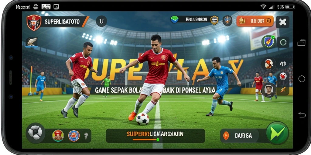 Tampilan gameplay <strong>SUPERLIGATOTO</strong> yang mendebarkan dan penuh aksi.
