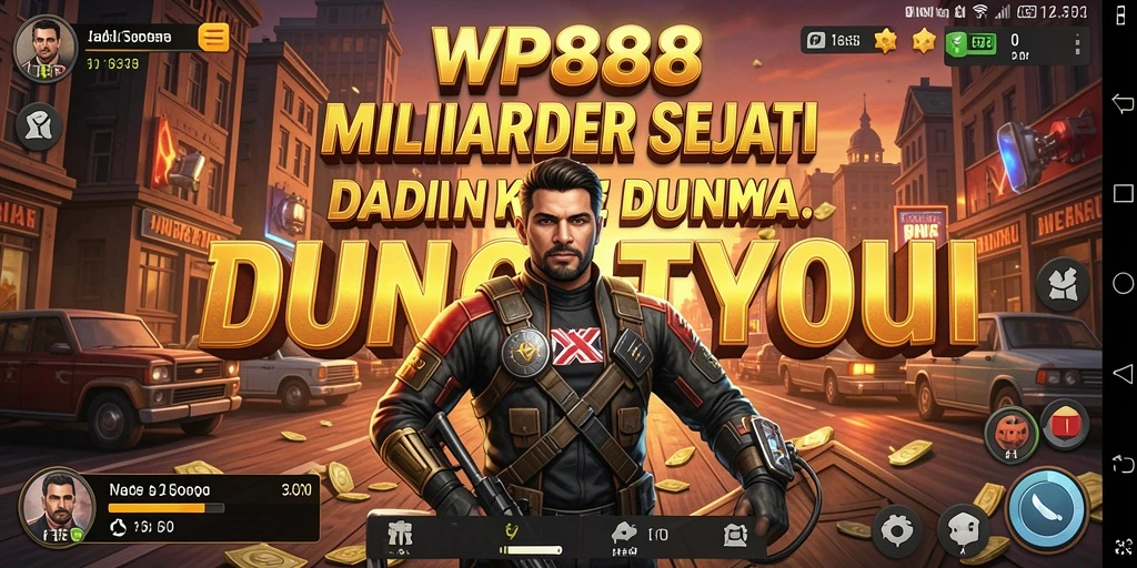 Tampilan gameplay WP888 yang menegangkan dan penuh strategi Tycoon.